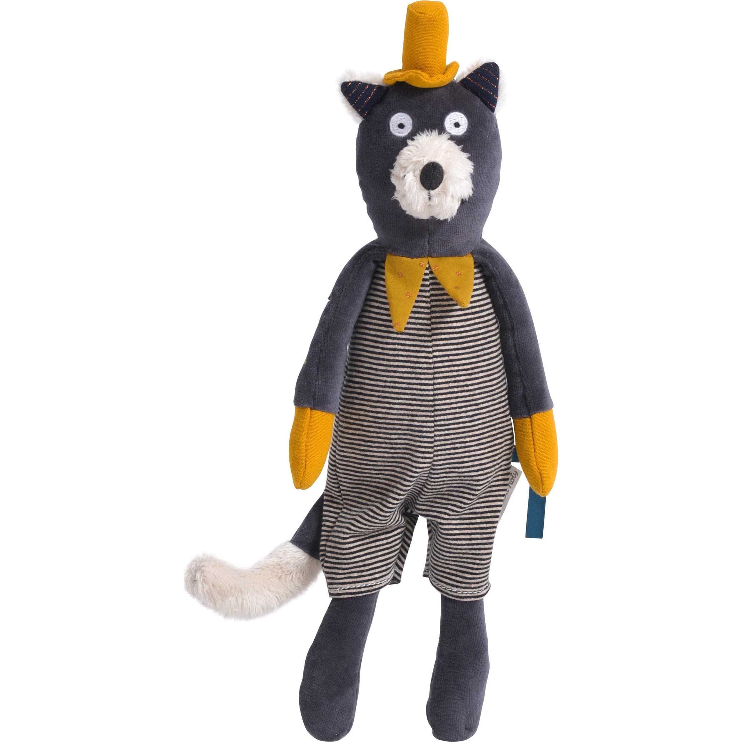 Moulin Roty Peluche Chat gris Alphonse Les Moustaches
