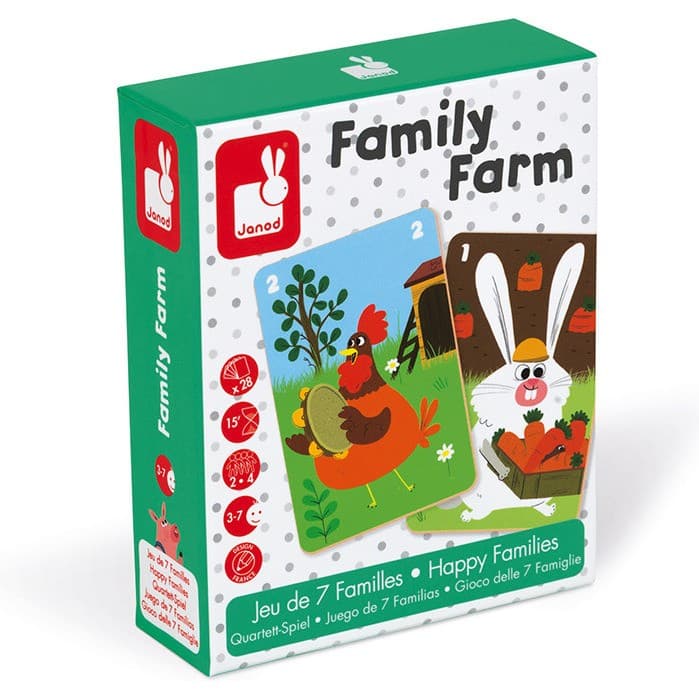 Janod Jeu des 7 familles : La Ferme