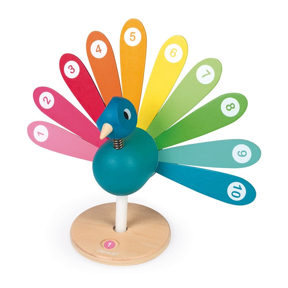 Janod J’apprends à compter Paon