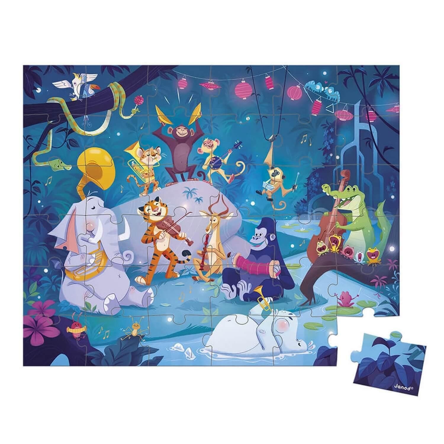 Janod Puzzle Festivités d'été 36 pcs