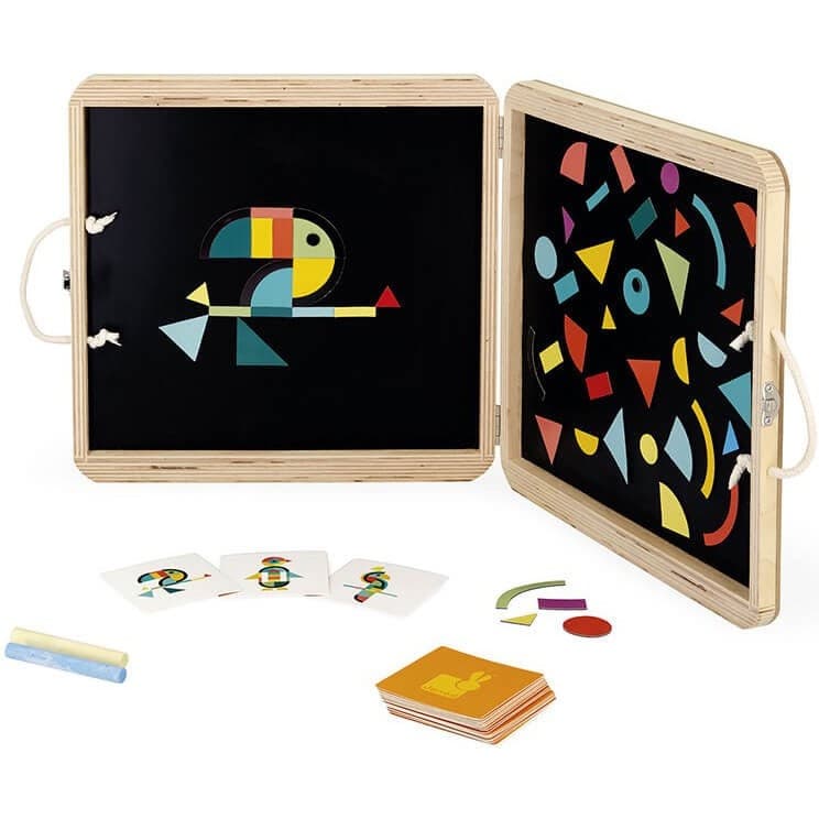 Janod Puzzle magnétique Animaux 