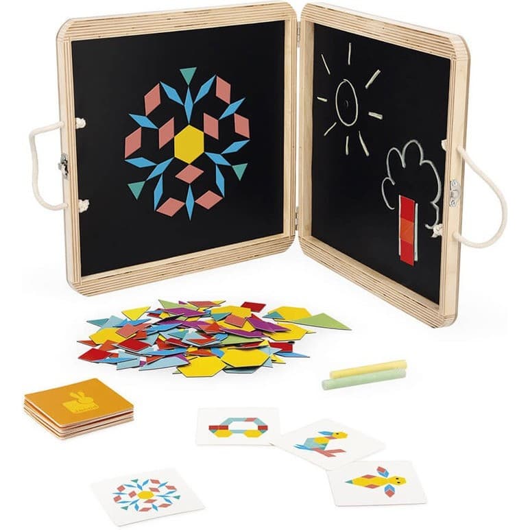 Janod Puzzle magnétique Géométrique 