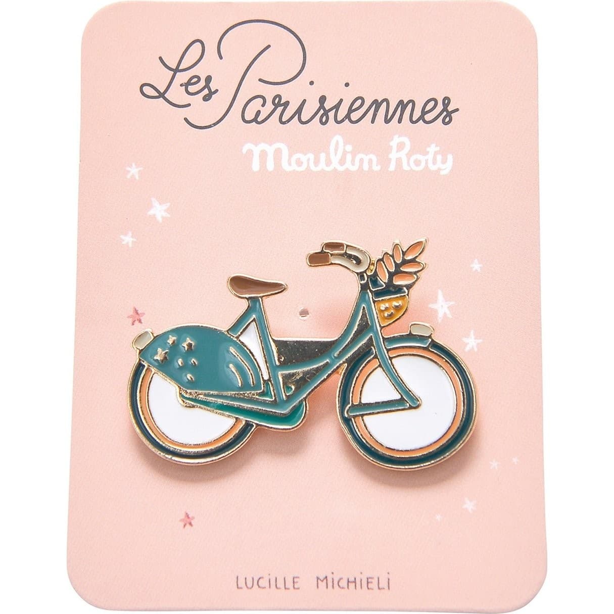 Moulin Roty Pin's émaillé Bicyclette Les Parisiennes