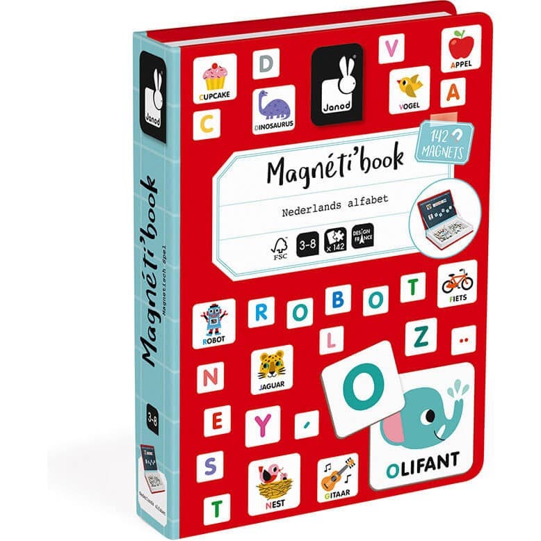 Janod Magneti'book Alphabet Néerlandais