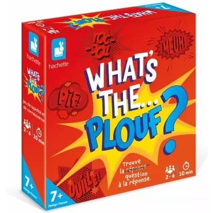 Janod Jeu de cartes What's The Plouf ?