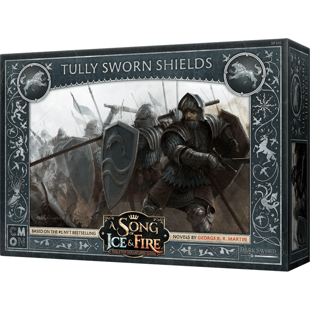 Edge Le Trône de Fer : le Jeu de Figurines Bouclier Liges Tully