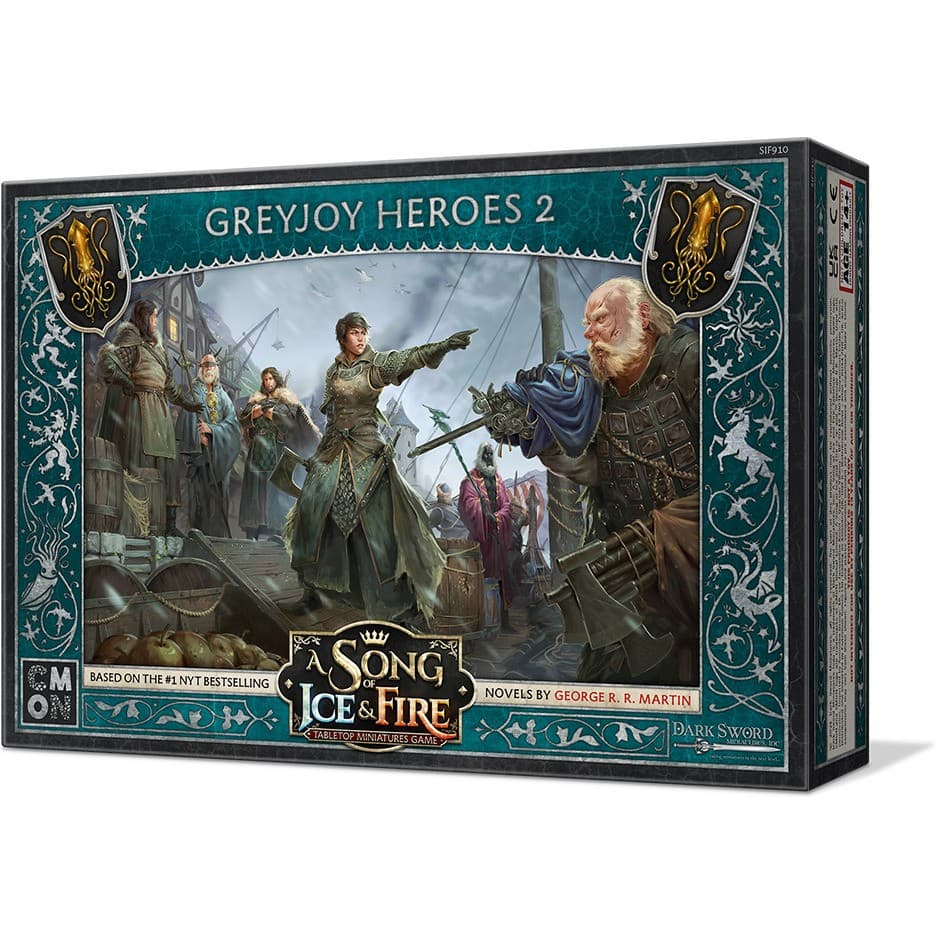 Cmon Le Trône de Fer : le Jeu de Figurines Héros Greyjoy Ii