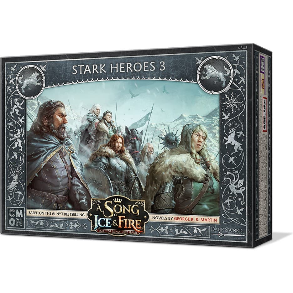 Cmon Le Trône de Fer : le Jeu de Figurines Héros Stark Iii