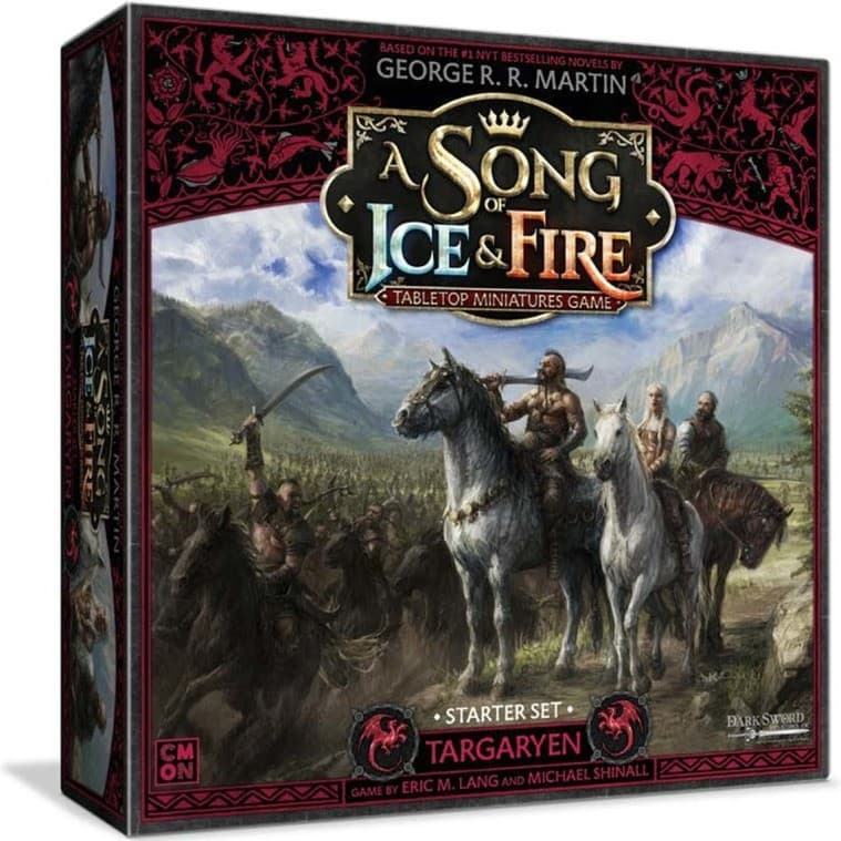Cmon Targaryen Boîte de Base Le Trône de Fer Jeu de Figurines