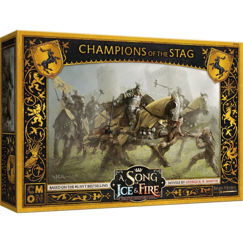 Cmon Le Trône de Fer : le Jeu de Figurines Champions du Cerf