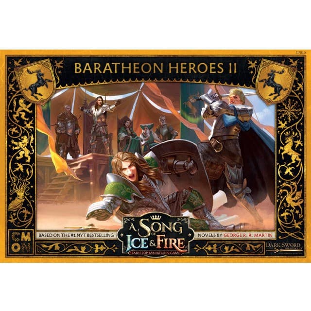 Cmon Le Trône de Fer : le Jeu de Figurines Héros Barathéon 2