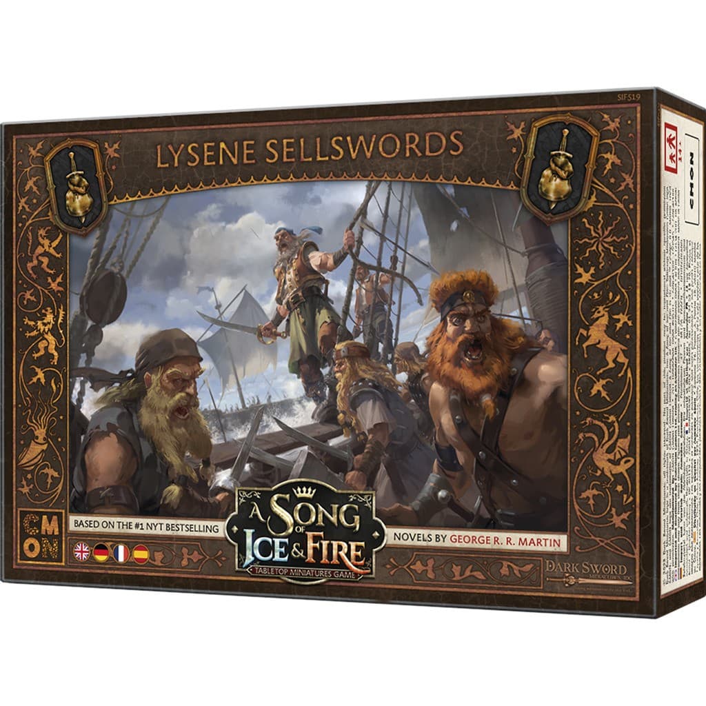 Cmon Le Trône de Fer : le Jeu de Figurines Epées Louées de Lys
