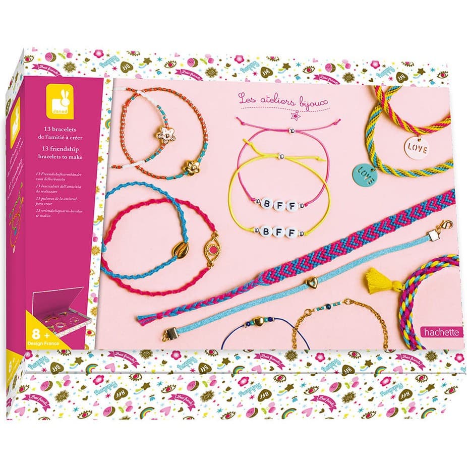Janod Bracelets de l'amitié à créer Les ateliers bijoux