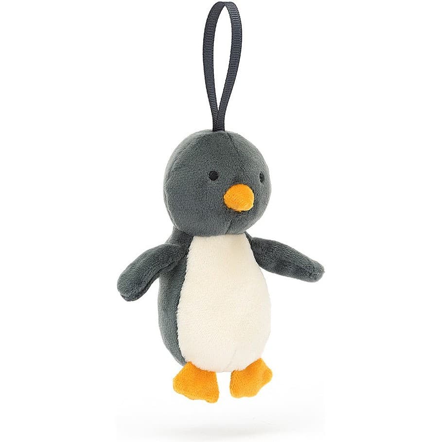 Jellycat Peluche Mini Pingouin à suspendre Festive Folly