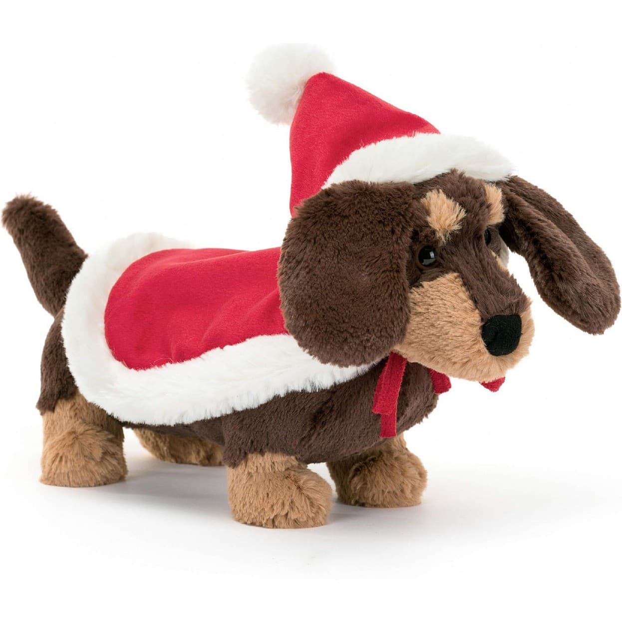 Jellycat Doudou chien de noël Otto