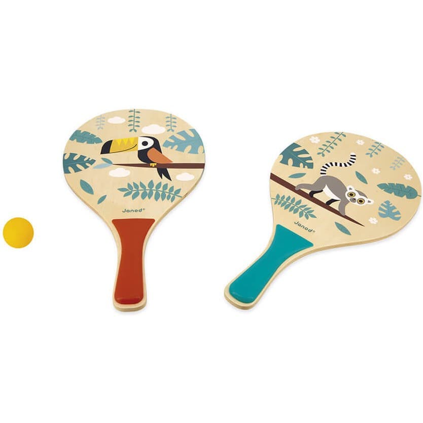 Janod Raquettes de plage Tropik