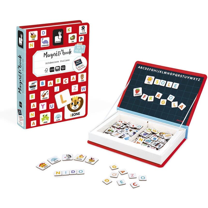 Janod Magneti'Book Alphabet Italien