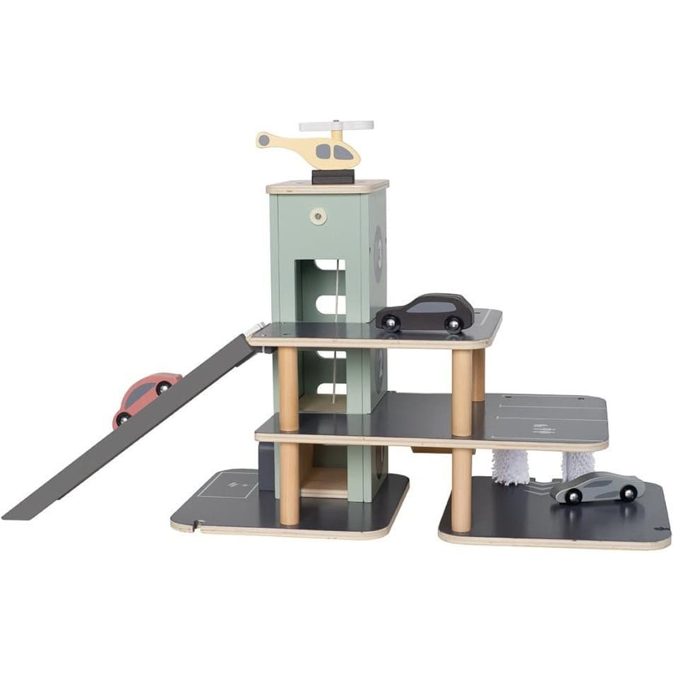 Jabadabado Garage voiture en bois