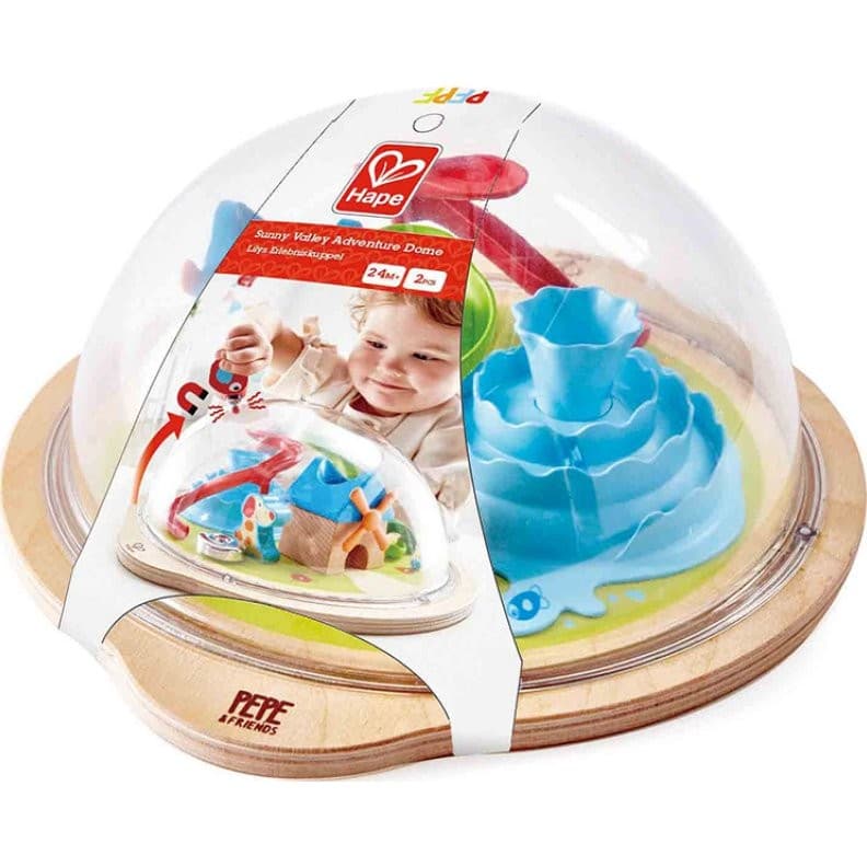 Hape Toys Jeu magnatique Globe d'aventures de la vallée ensoleillée