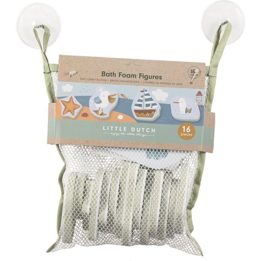 Little Dutch Chiffres de mousse de bain Sailors Bay