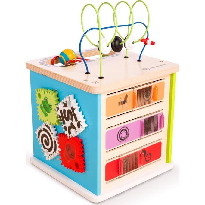 Hape Toys Grand cube d'activités Innovation Baby Einstein