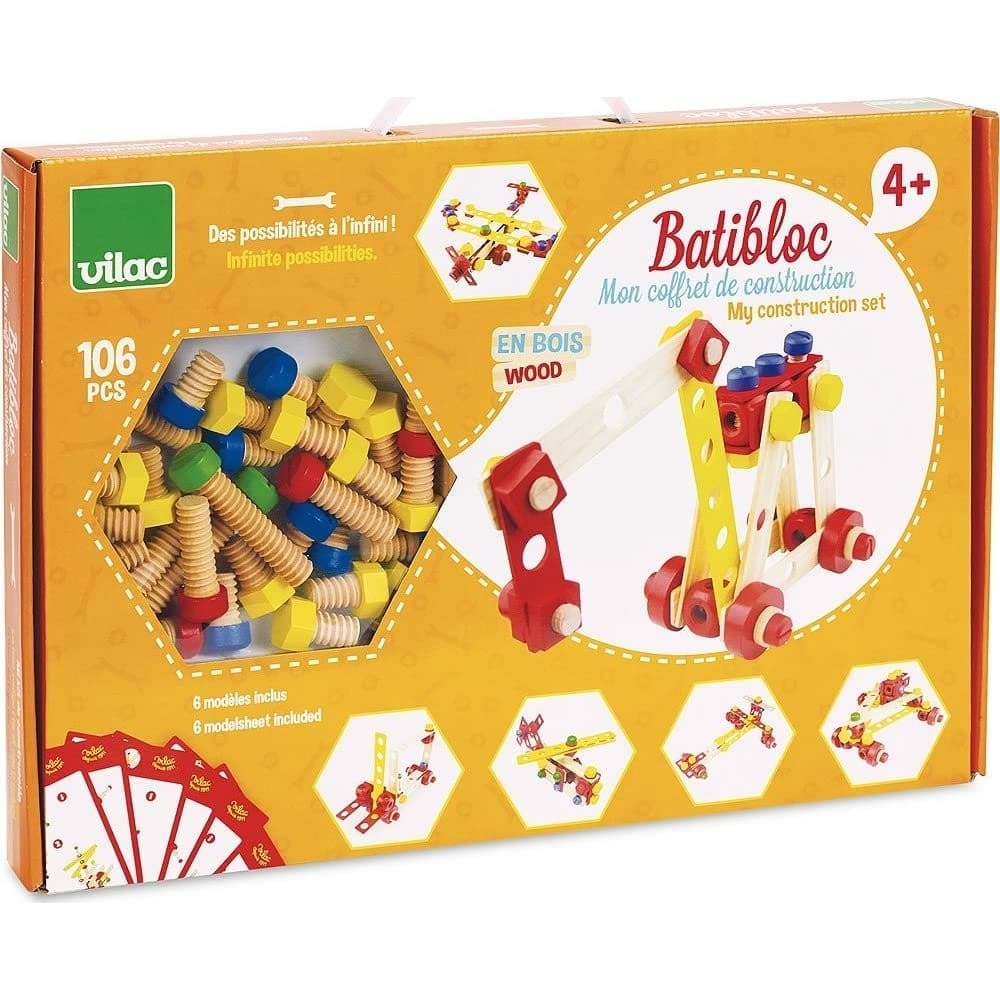 Vilac Jeu de construction Batibloc
