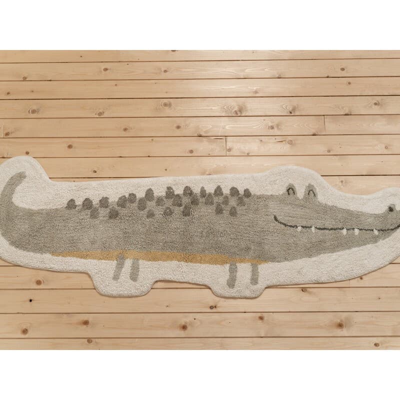 Little Dutch Tapis Crocodile Vert 53 x 170 cm