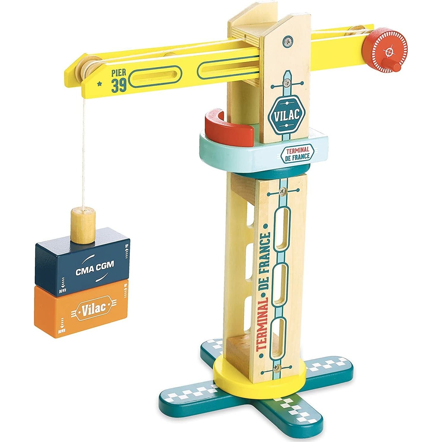Vilac Grue de docker en bois ity