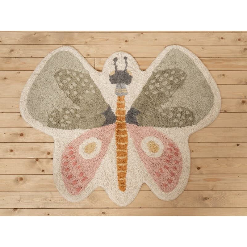 Little Dutch Tapis Papillon Flowers & Butterflies 94 x 110 cm
