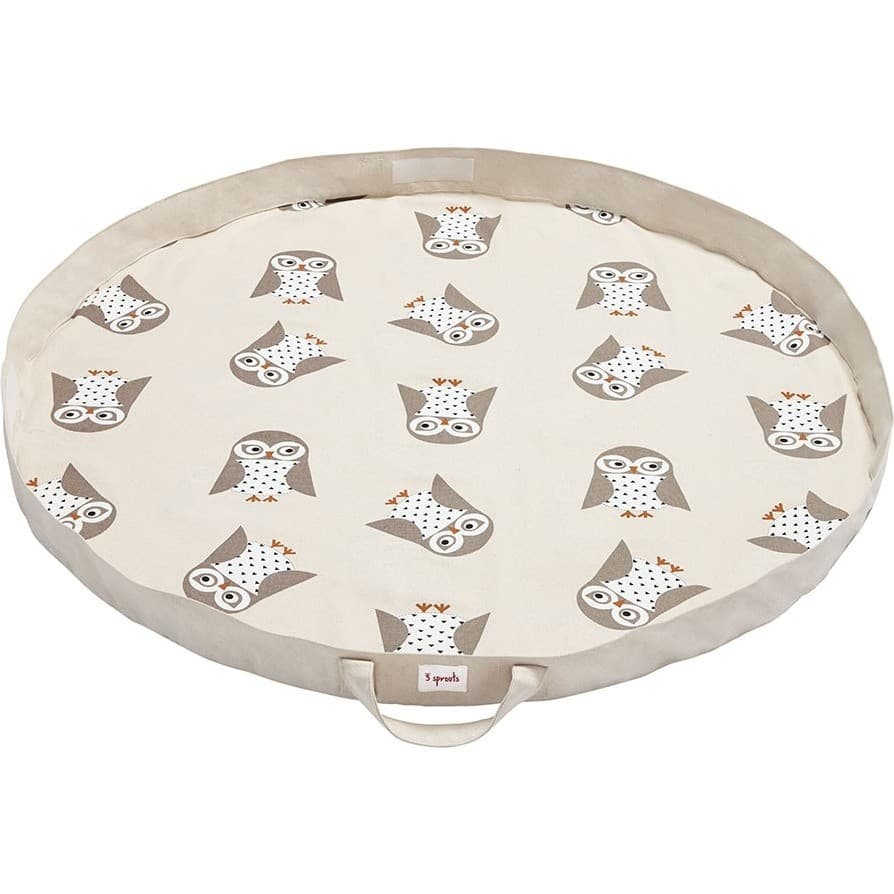 3 Sprouts Tapis de jeu chouette