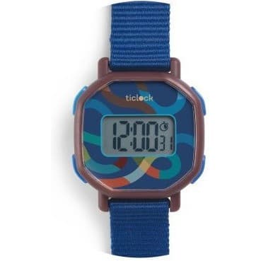 Djeco Montre digitale Blue Volute 