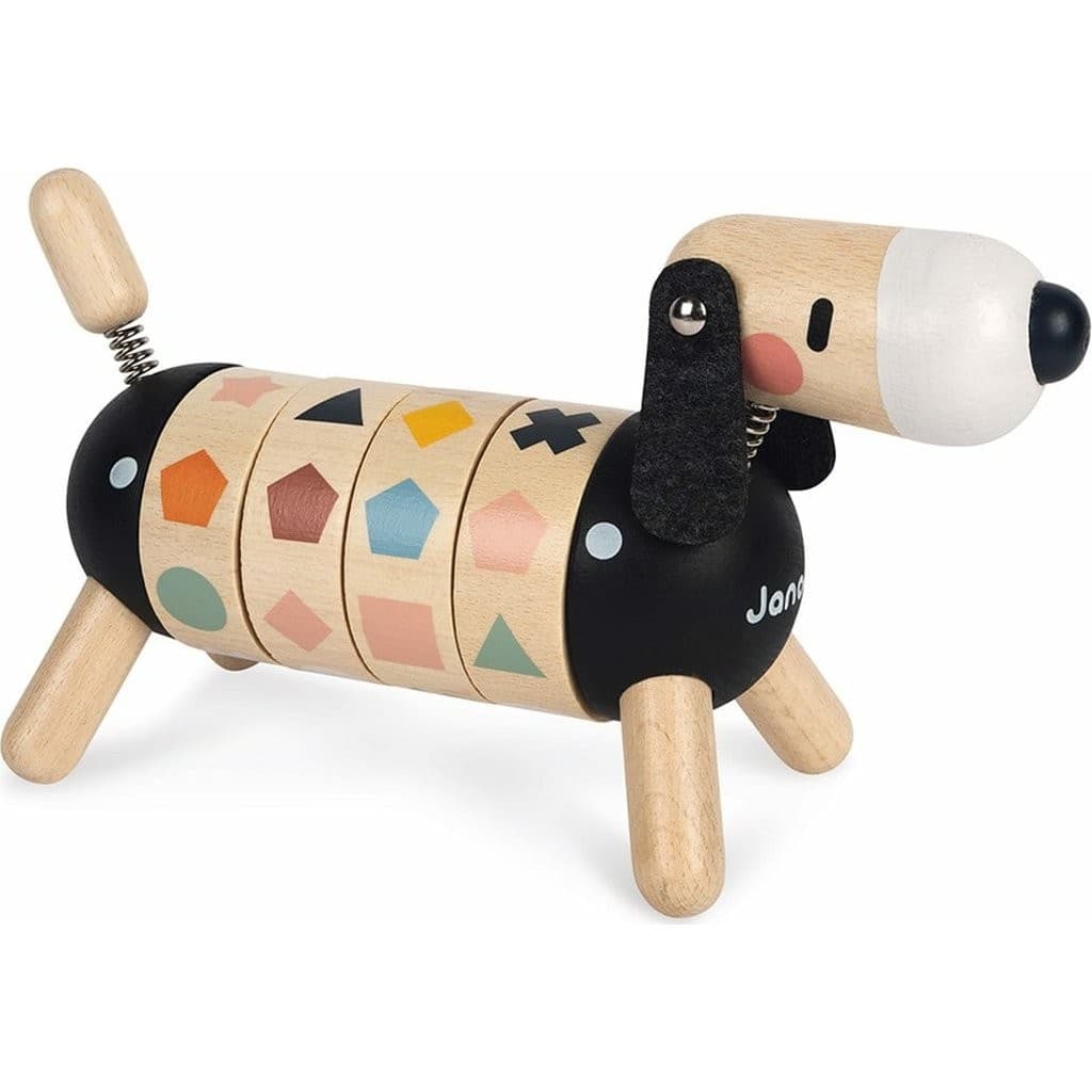 Janod Chien des formes et des couleurs Sweet Cocoon