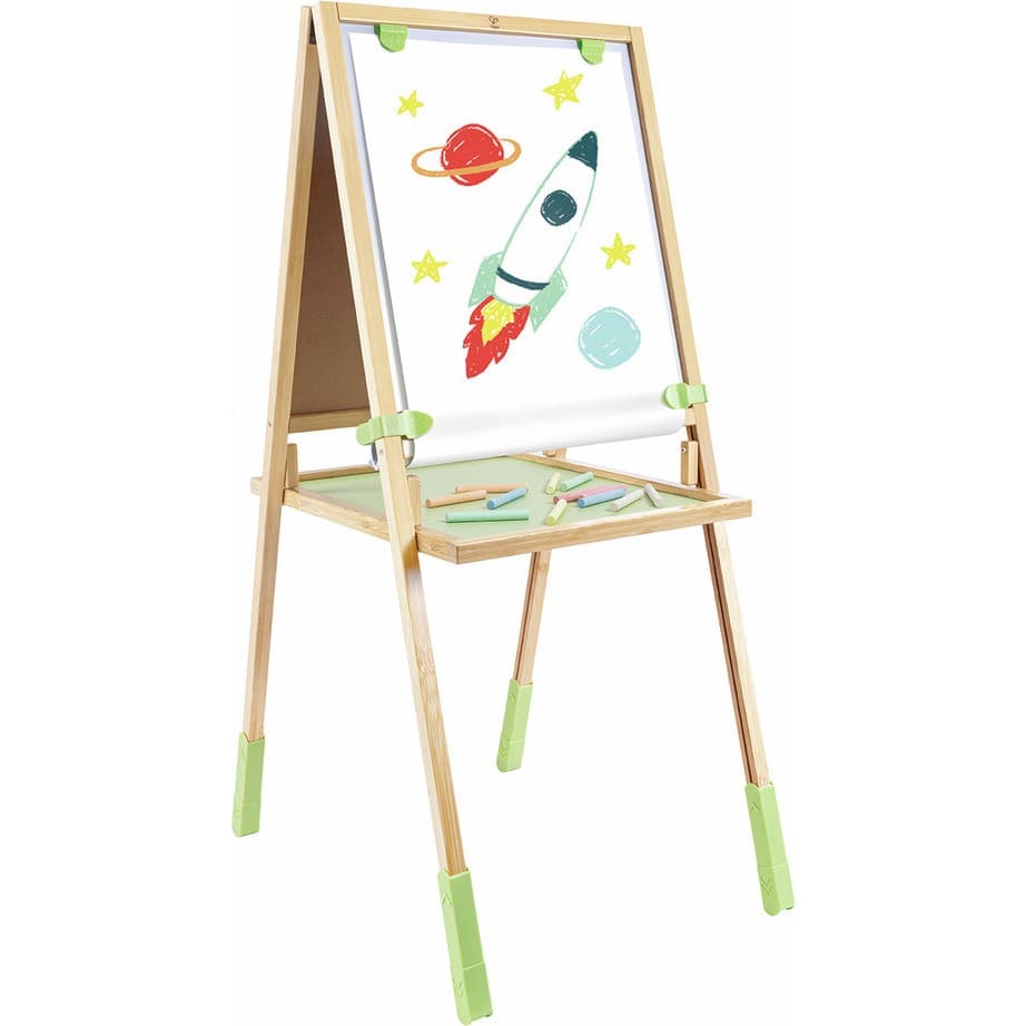 Hape Toys Tableau 2 en 1 en bambou Hape