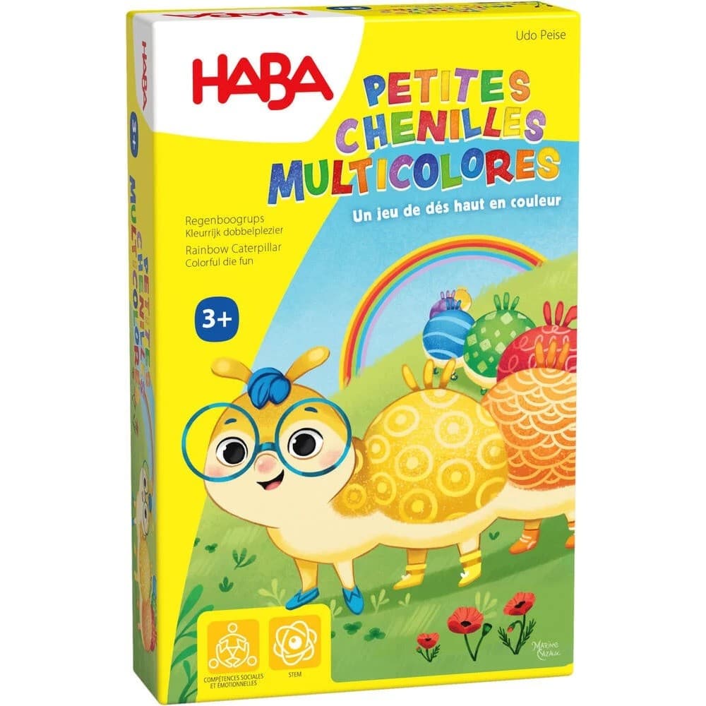 Haba Petites Chenilles multicolores