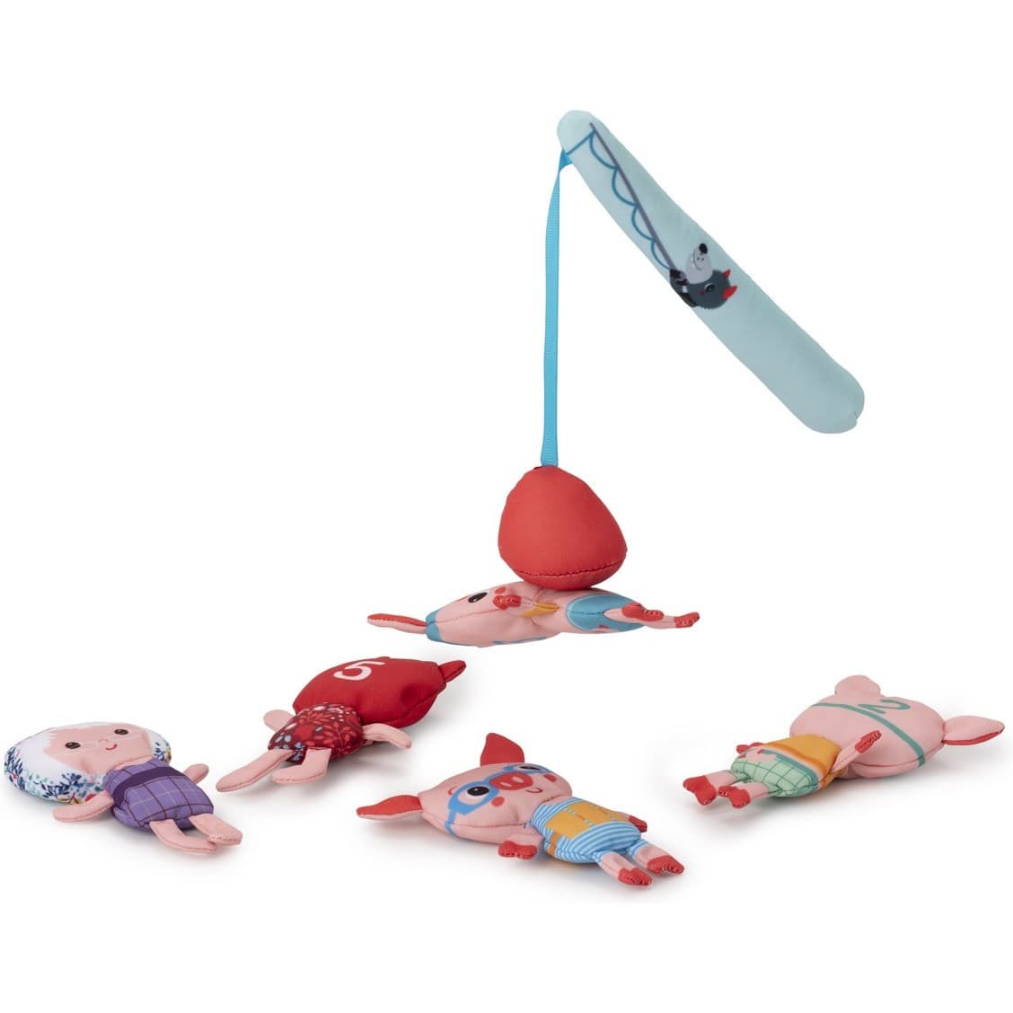 Lilliputiens Jeu de pêche Louis le loup
