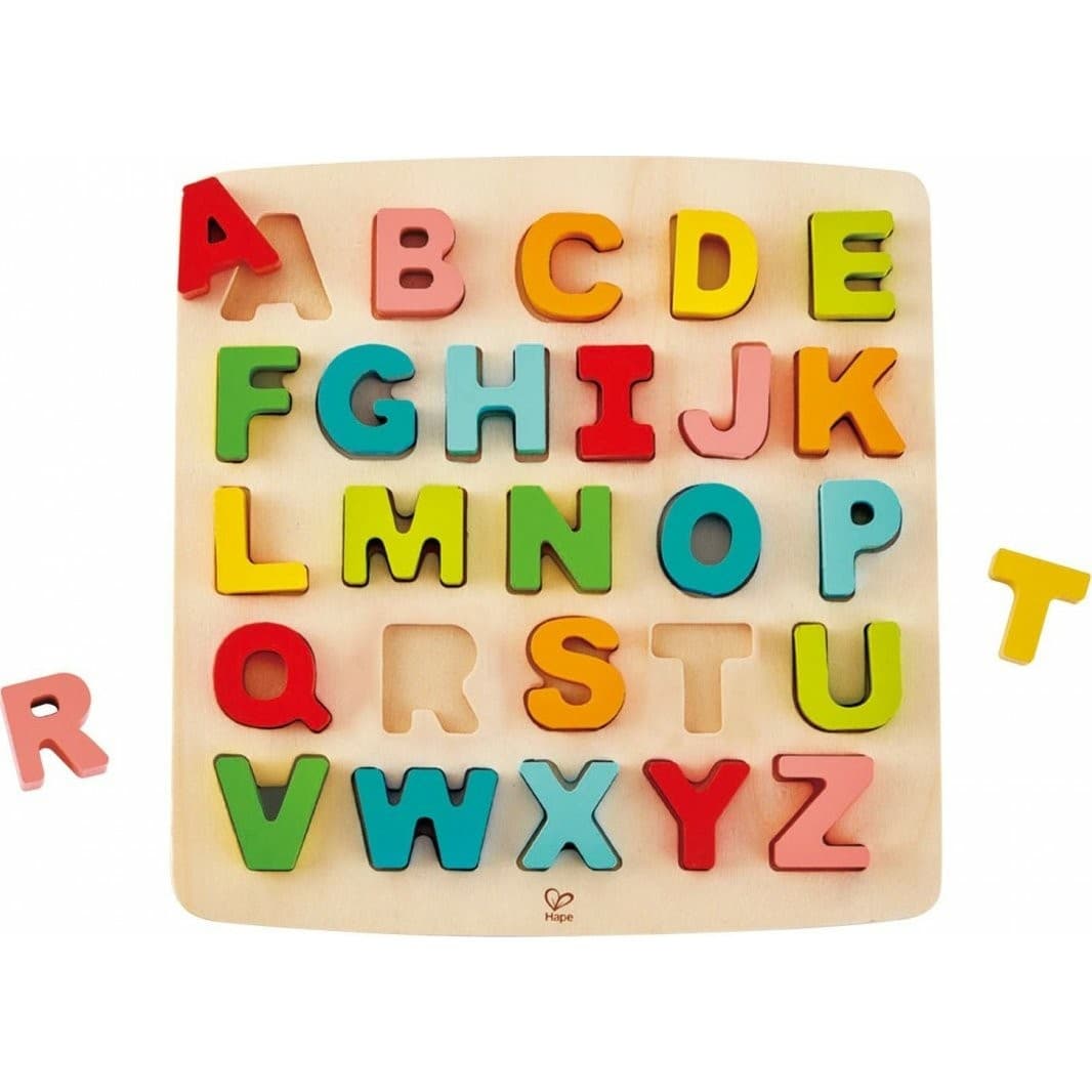 Hape Toys Puzzle en bois Alphabet