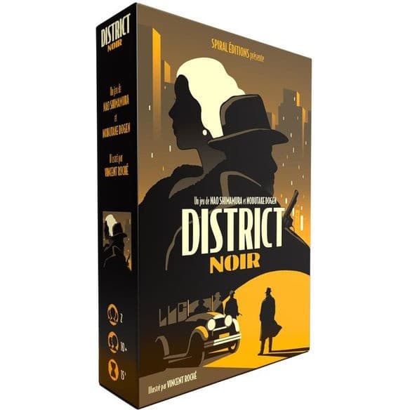 Spiral Editions Jeu District noir