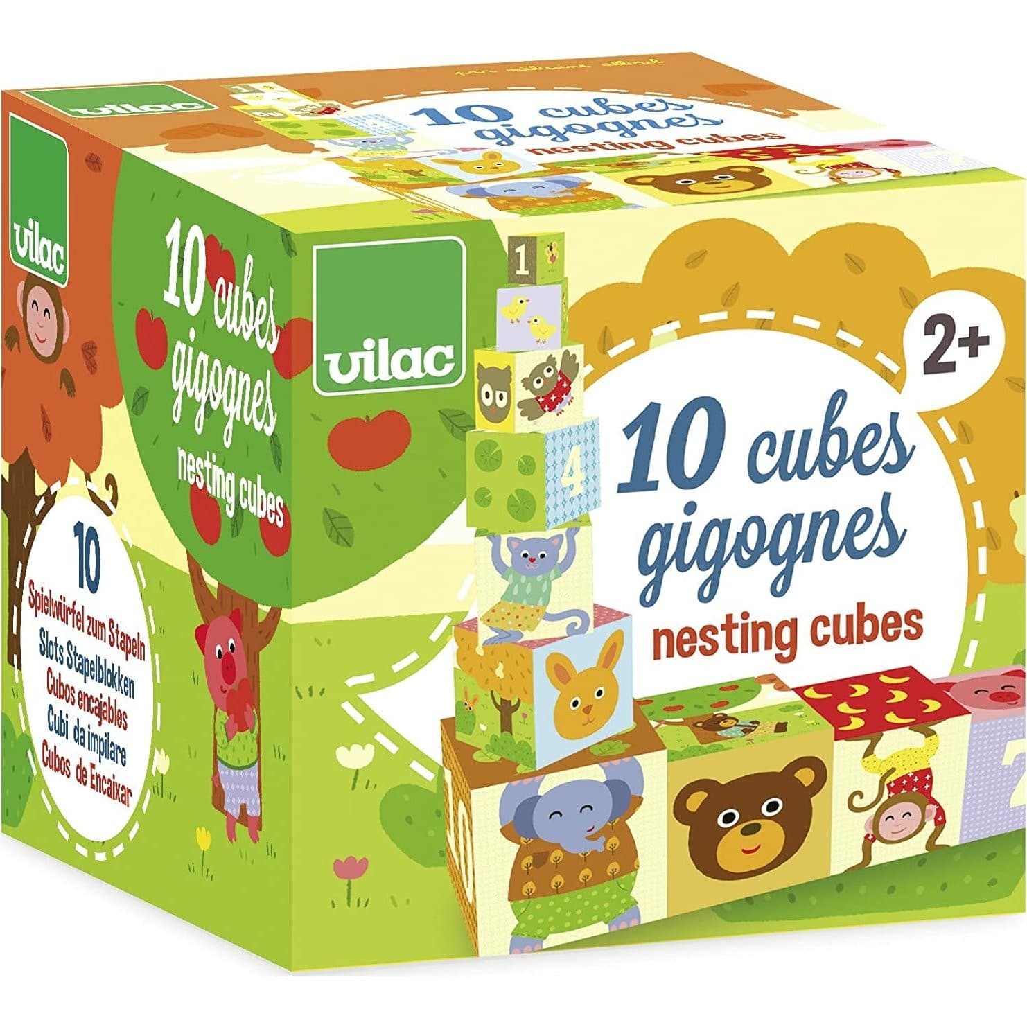 Vilac Cubes gigognes Mélusine