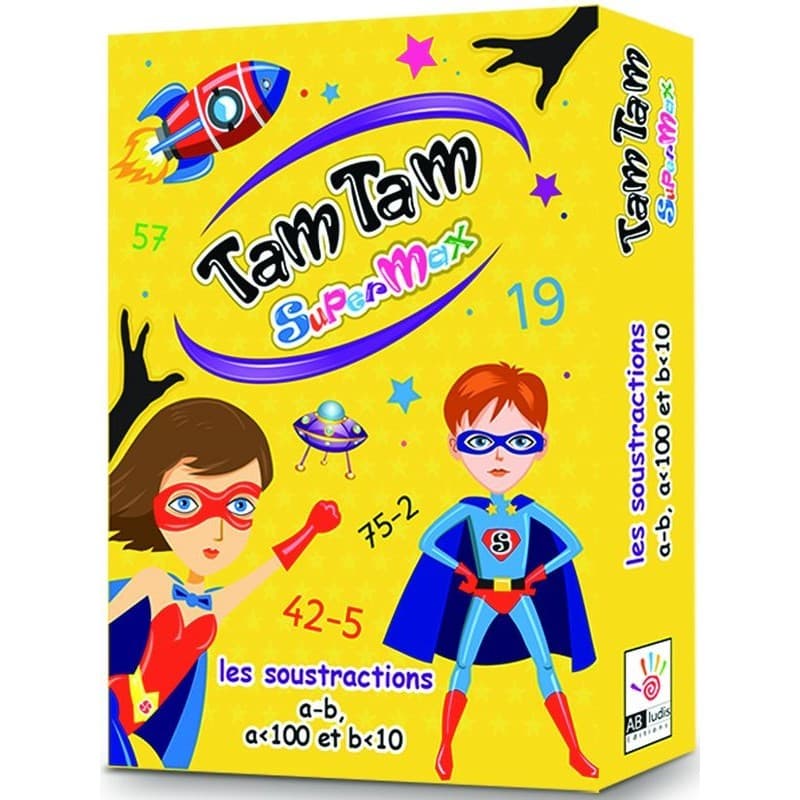 Ab Ludis Editions Tam Tam SuperMax Les Soustractions (a