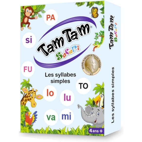 Ab Ludis Editions Tam Tam Safari Les Syllabes