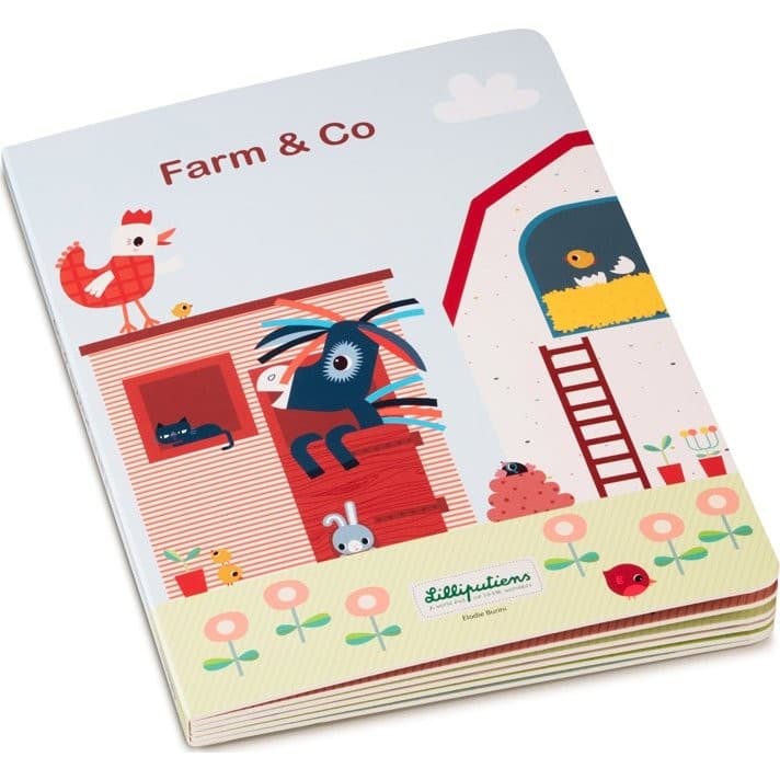 Lilliputiens Mon premier livrepuzzle Ferme