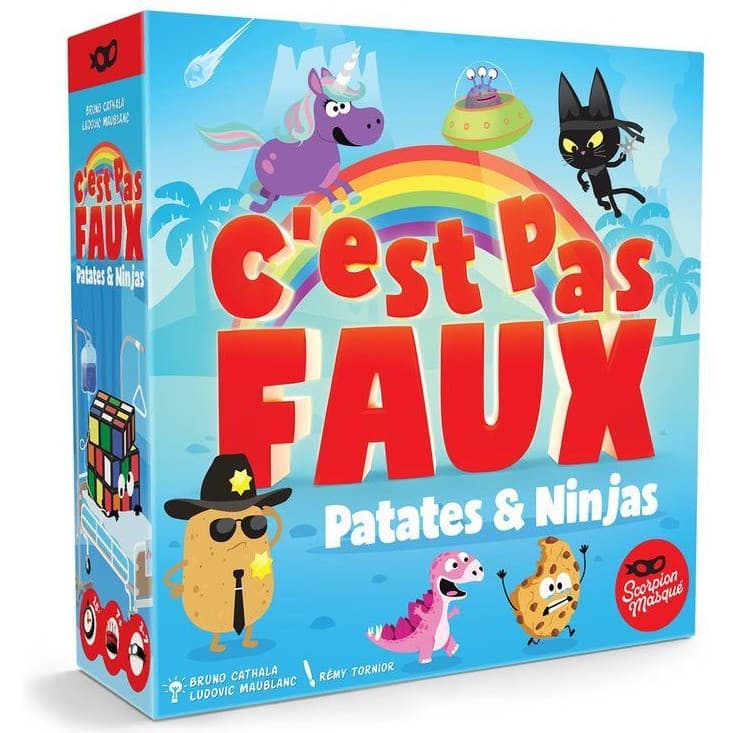 Scorpion Masque C'est pas faux Patates et ninjas