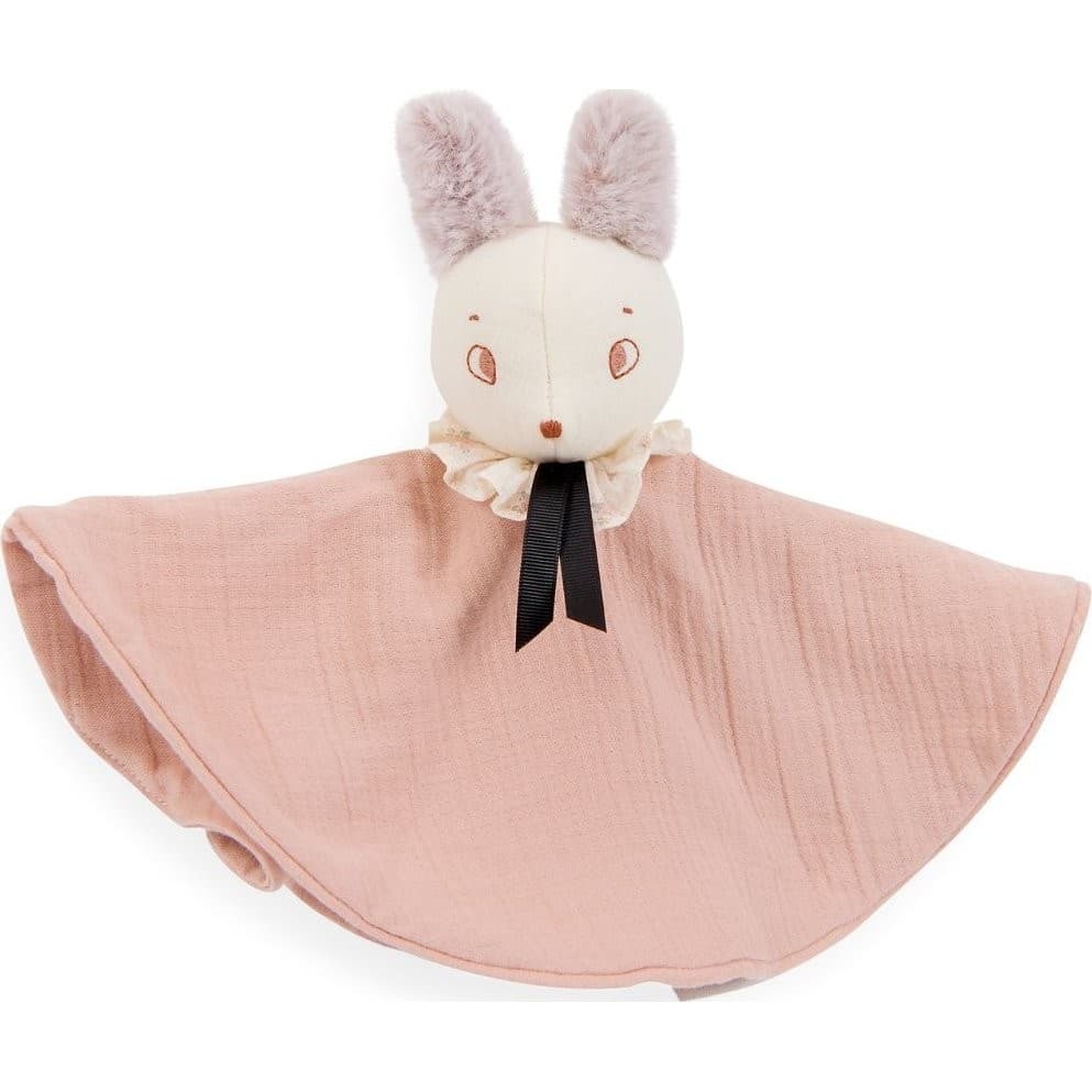 Moulin Roty Doudou lange rose souris Brume Après la Pluie
