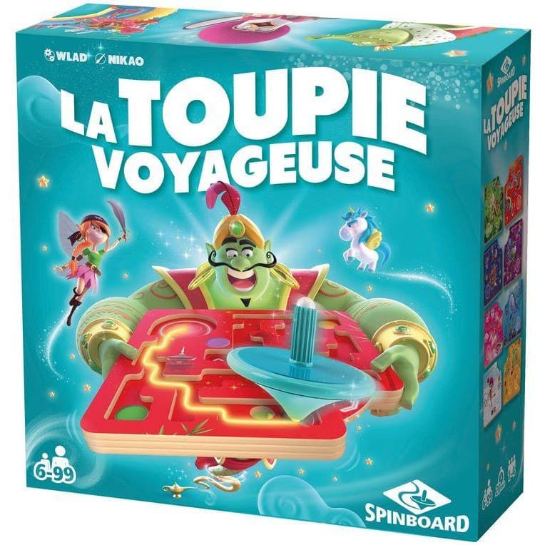 Buzzy Games La Toupie Voyageuse
