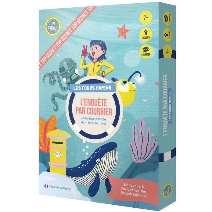En Cavale L’Enquête par Courrier Les Fonds Marins