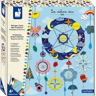 Janod Kit créatif Attraperêves des 4 Saisons