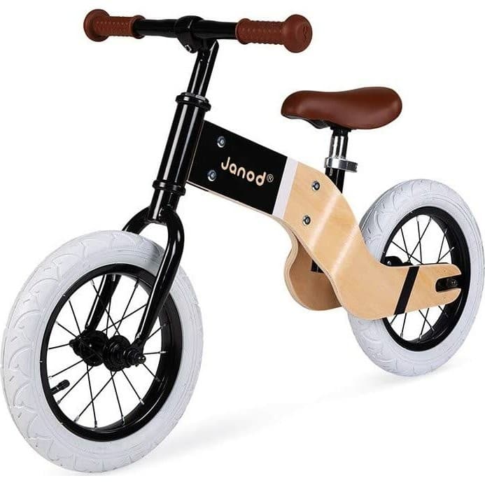 Janod Draisienne noire Deluxe (bois et métal)