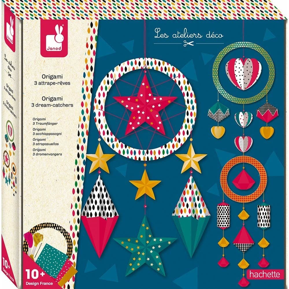 Janod Kit créatif Origami 3 Attraperêves