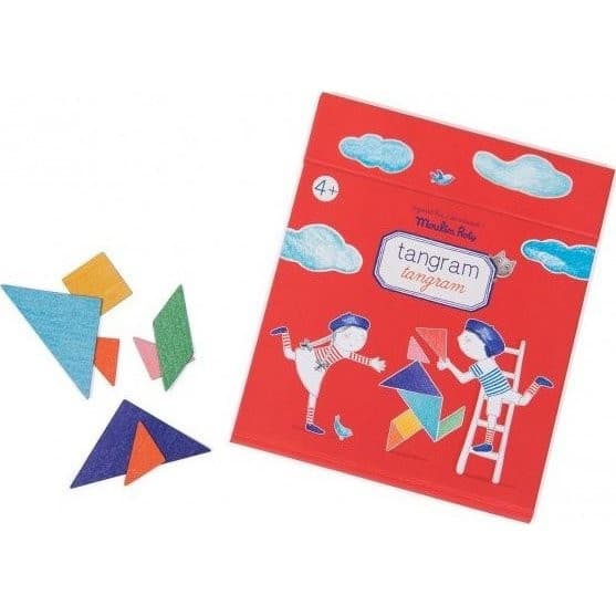 Moulin Roty Tangram magnétique de voyage