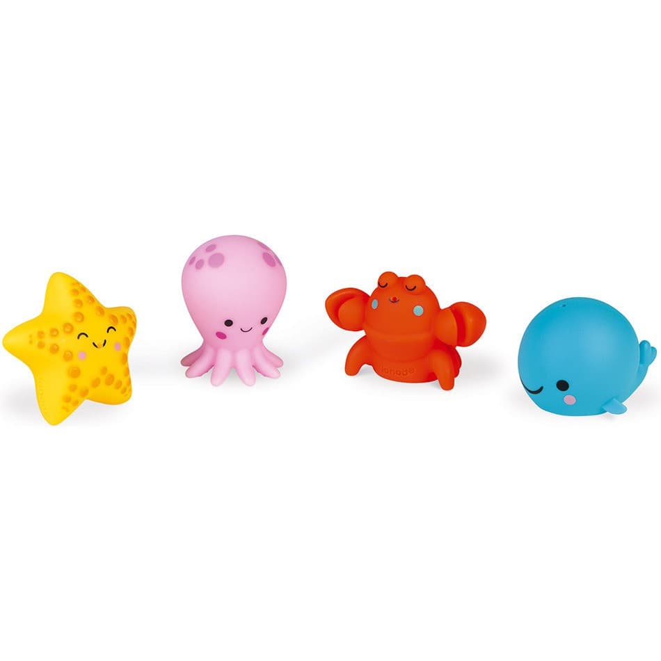 Janod Jouets de bain gicleurs Les animaux de la ferme